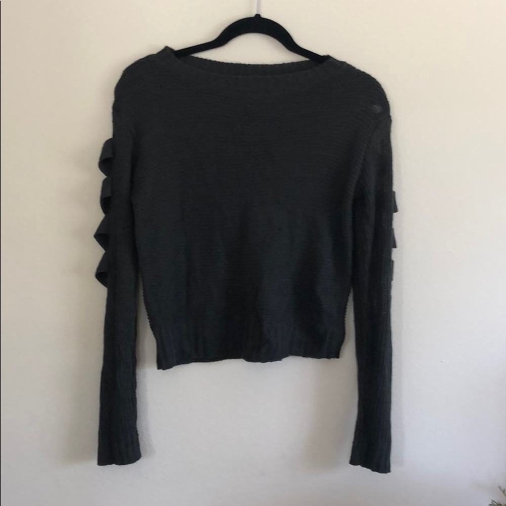 Olive green sweater